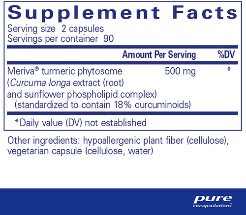 CurcumaSorb - Pure Encapsulations 180 caps SPECIAL ORDER CurcumaSorb - Pure Encapsulations 180 caps SPECIAL ORDER