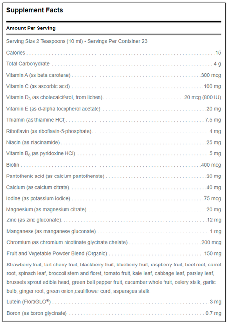 Liquid Multivitamin - Douglas Labs 7.8 oz (230 ml) SPECIAL ORDER Liquid Multivitamin - Douglas Labs 7.8 oz (230 ml) SPECIAL ORDER