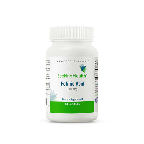 Folinic Acid - Seeking Health 60 Lozenges SPECIAL ORDER