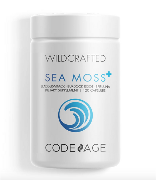 Raw Wildcrafted Sea Moss  - Codeage 120 capsules SPECIAL ORDER