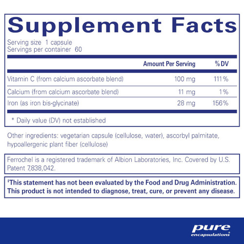 OptiFerin-C - Pure Encapsulations 60 caps
