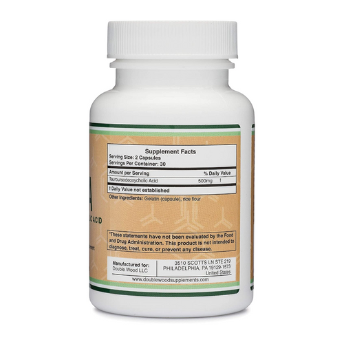 TUDCA - Double Wood Supplements 250 mg 60 caps TUDCA - Double Wood Supplements 250 mg 60 caps