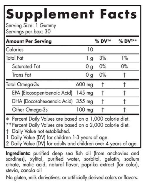 Children's DHA  Gummy Chews - Nordic Naturals  30 gummies SPECIAL ORDER Children's DHA  Gummy Chews - Nordic Naturals  30 gummies SPECIAL ORDER