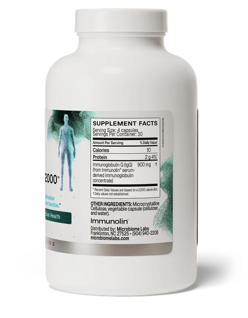 Mega IgG2000 - Microbiome Labs powder/capsules