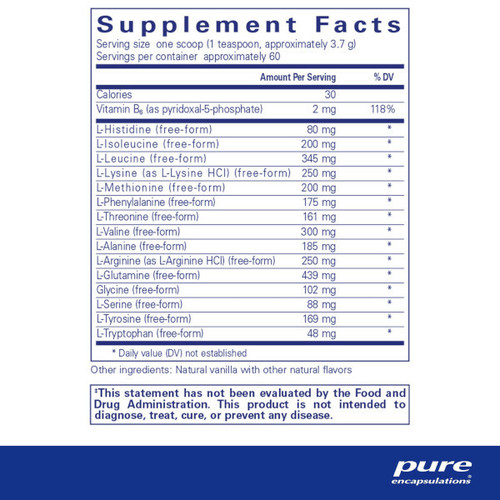 Amino Replete - Pure Encapsulations  8.5 oz (240 g)