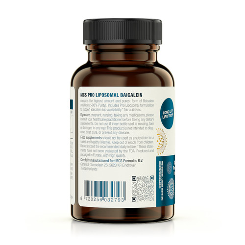 Baicalein Pro Liposomal - MCS Formulas 60 caps Baicalein Pro Liposomal - MCS Formulas 60 caps