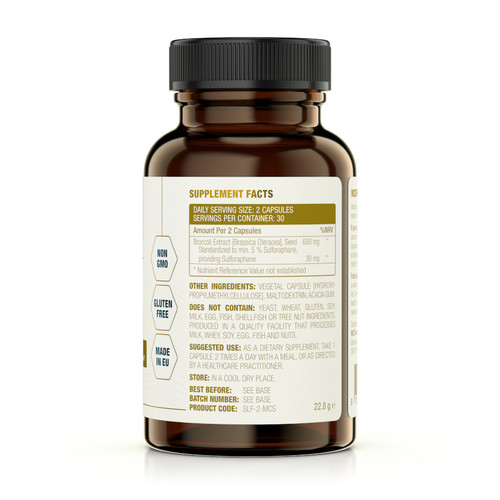 Broccoli Ultra  - MCS Formulas 60 caps Broccoli Ultra  - MCS Formulas 60 caps