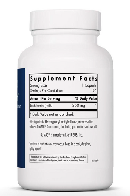 Laktoferrin - Allergy Research Group 90 caps SPECIAL ORDER Laktoferrin - Allergy Research Group 90 caps SPECIAL ORDER