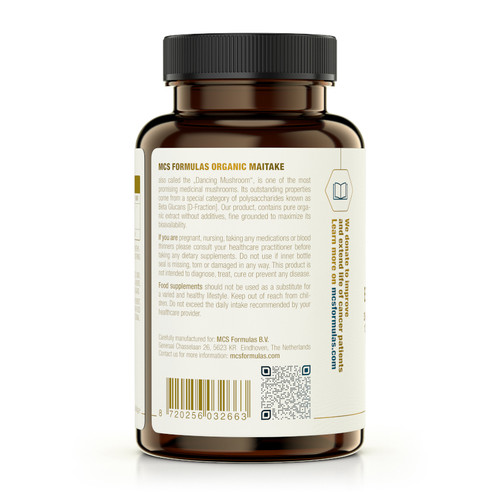Maitake Extract Pure - MCS Formulas 350mg 120 caps Maitake Extract Pure - MCS Formulas 350mg 120 caps