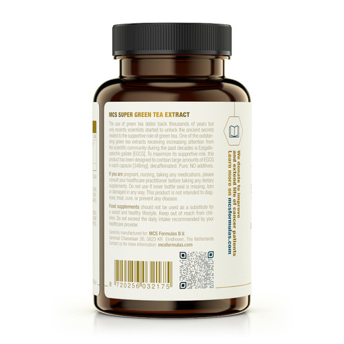 Super Green Tea Extract - MCS Formulas 580mg 100 caps Super Green Tea Extract - MCS Formulas 580mg 100 caps