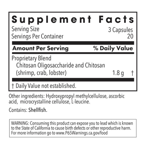 MicroChitosan™ - Allergy Research Group 60 caps SPECIAL ORDER