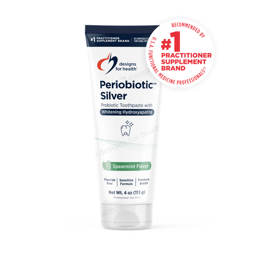 PerioBiotic™ Silver Toothpaste - Designs for Health 4 oz (113g) SPECIAL ORDER PerioBiotic™ Silver Toothpaste - Designs for Health 4 oz (113g) SPECIAL ORDER