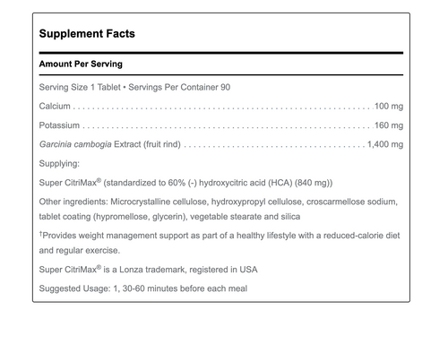 Super HCA™ - Douglas Labs 90 tabs SPECIAL ORDER Super HCA™ - Douglas Labs 90 tabs SPECIAL ORDER