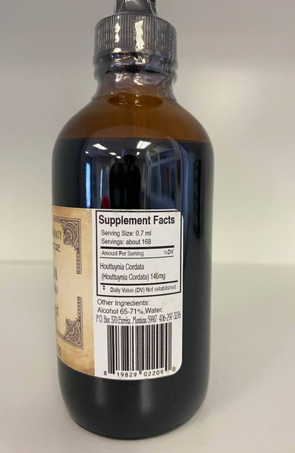 Houttuynia cordata - Montana Farmacy 4 oz (120 ml) Houttuynia cordata - Montana Farmacy 4 oz (120 ml)