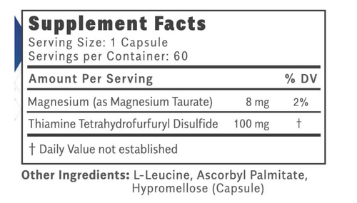 Thiamax - Objective Nutrients 60 caps SPECIAL ORDER Thiamax - Objective Nutrients 60 caps SPECIAL ORDER