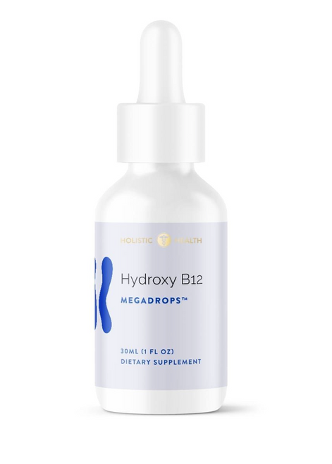 Hydroxy B12 Mega Drops - Holistic Health 1oz (30ml)