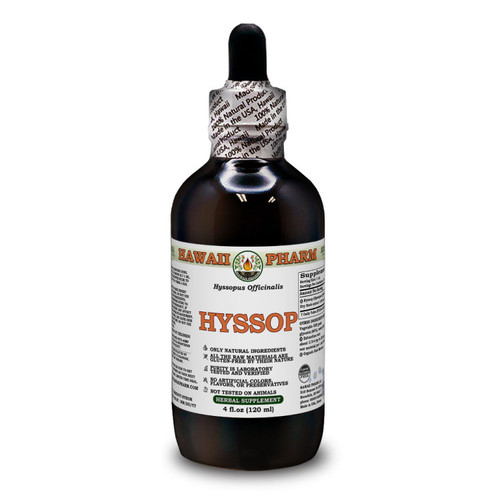 Hyssop - Hawaii Pharm 4 oz (120 ml) SPECIAL ORDER