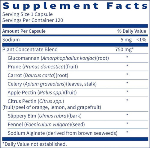 SpectraFiber - Klaire Labs 750 mg 120 caps SpectraFiber - Klaire Labs 750 mg 120 caps