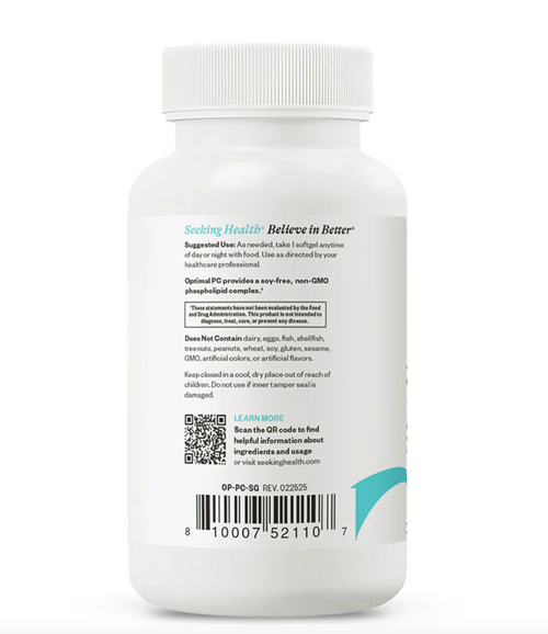 Optimal PC - Seeking Health 90 softgels SPECIAL ORDER Optimal PC - Seeking Health 90 softgels SPECIAL ORDER