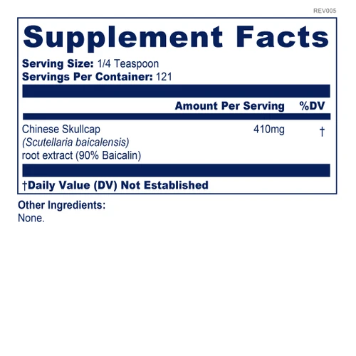 Baikalin - BioPure 1.76 oz (50 g) SPECIAL ORDER