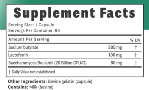 Gutmax - Objective Nutrients 60 caps SPECIAL ORDER