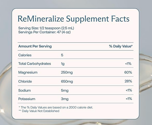 ReMineralize - Body Bio 4 oz (118ml) SPECIAL ORDER
