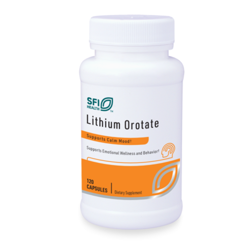 Lithium Orotate - Klaire Labs 120 caps SPECIAL ORDER