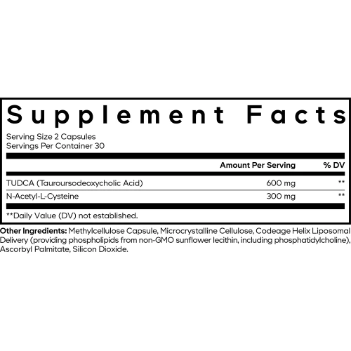 Liposomal TUDCA+ - Codeage 60 caps SPECIAL ORDER