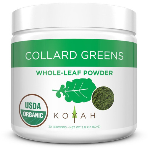 Organic Collard Greens Powder - Koyah 2.12 oz (60 g) SPECIAL ORDER