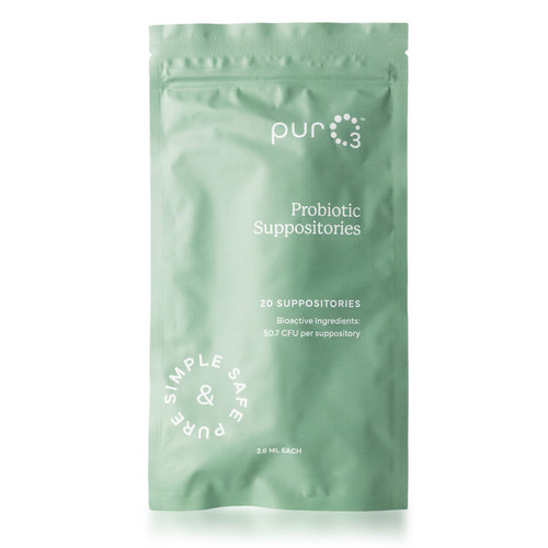 Probiotic Suppositories - PurO3 20 count SPECIAL ORDER