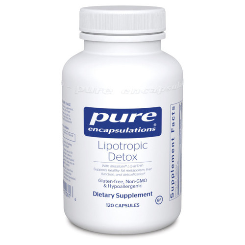 Lipotropic Detox - Pure Encapsulations 120 caps