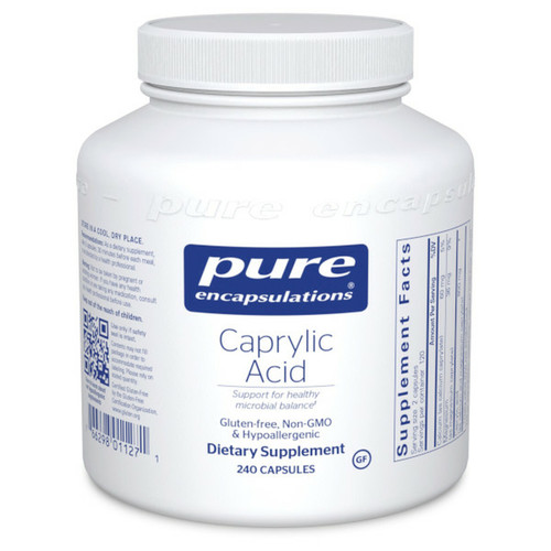 Caprylic Acid - Pure Encapsulations 120/240 capsules Caprylic Acid - Pure Encapsulations 120/240 capsules