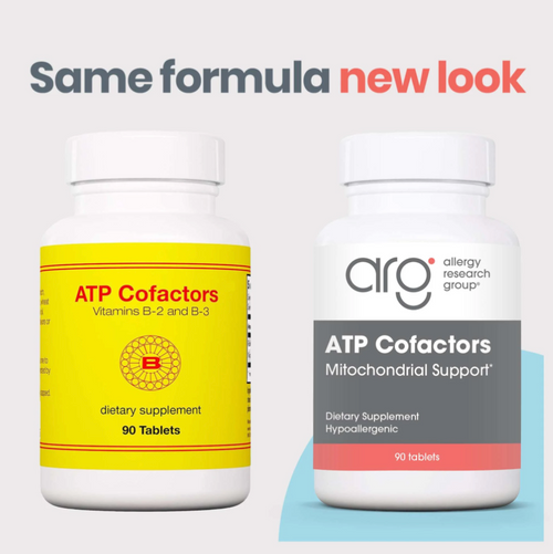 ATP Cofactors - Allergy Research Group 90 tabs  SPECIAL ORDER