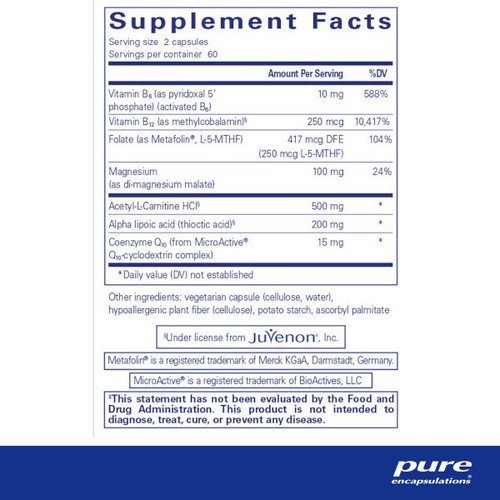 RevitalAge Nerve - Pure Encapsulations 120 caps RevitalAge Nerve - Pure Encapsulations 120 caps