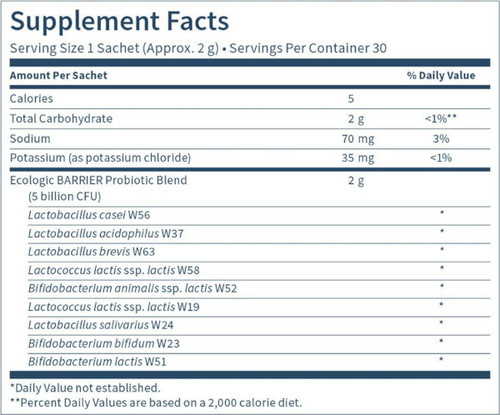 Target gb-X - Klaire Labs 30 sachets