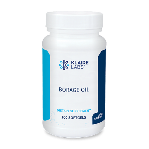 Borage Oil - Klaire Labs 1000 mg 100 softgels
