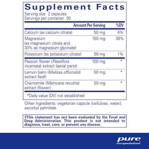 Muscle Cramp/Tension Formula - Pure Encapsulations 60 caps