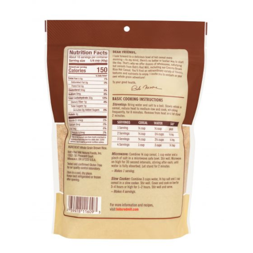 Rice Farina - Bob's Red Mill 26 oz (737 g) Rice Farina - Bob's Red Mill 26 oz (737 g)
