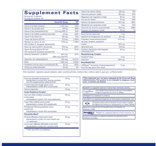 Women’s Nutrients 40+ - Pure Encapsulations 180 caps Women’s Nutrients 40+ - Pure Encapsulations 180 caps