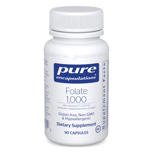 Folate 1000 - Pure Encapsulations 90 caps