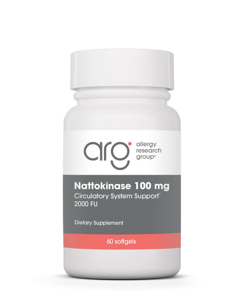 Nattokinase - Allergy Research Group 100 mg 60 softgels