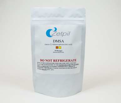 zetpil glutathione suppositories DMSA