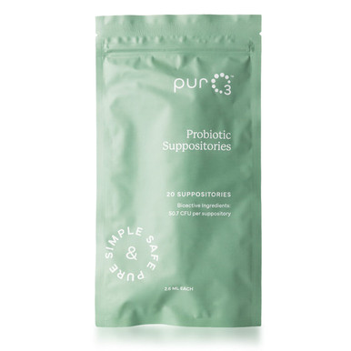 Probiotic Suppositories - PurO3 20 count SPECIAL ORDER