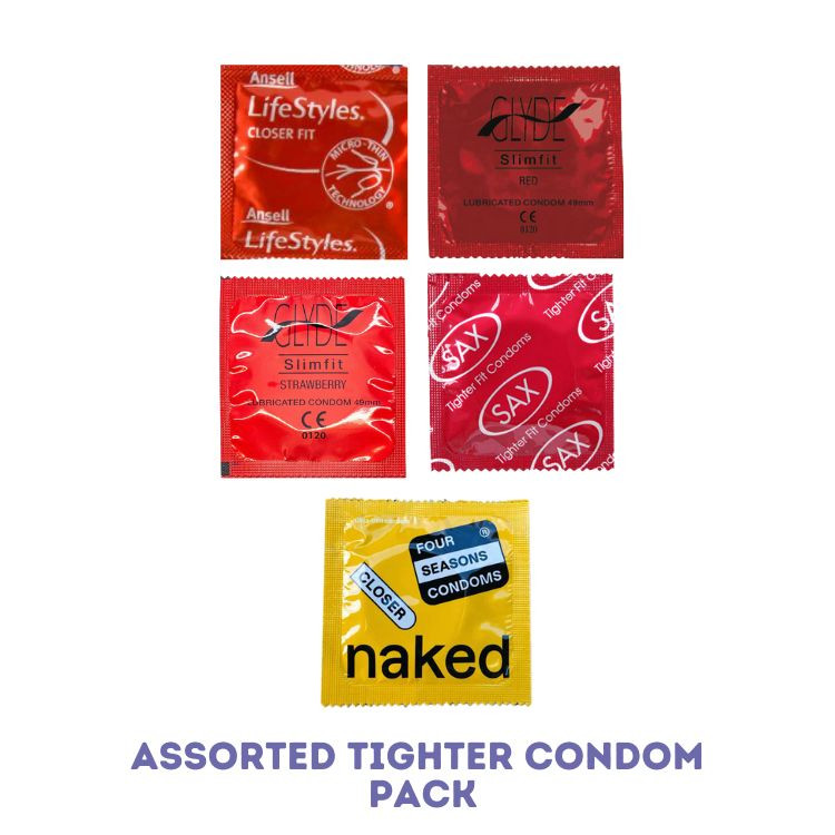 Assorted Tighter Sampler Condom Pack