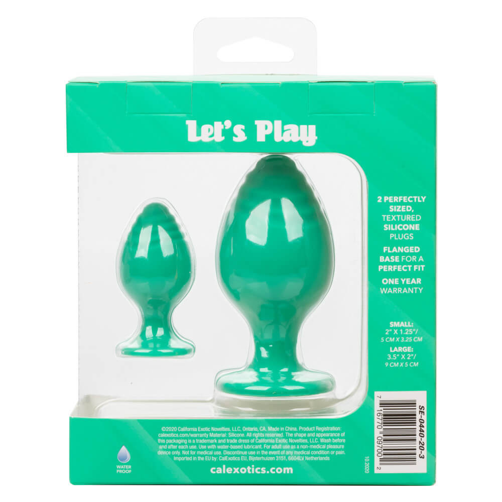 CalExotics Cheeky - Green Anal Plug | Condoms Australia CalExotics Cheeky - Green Anal Plug | Condoms Australia