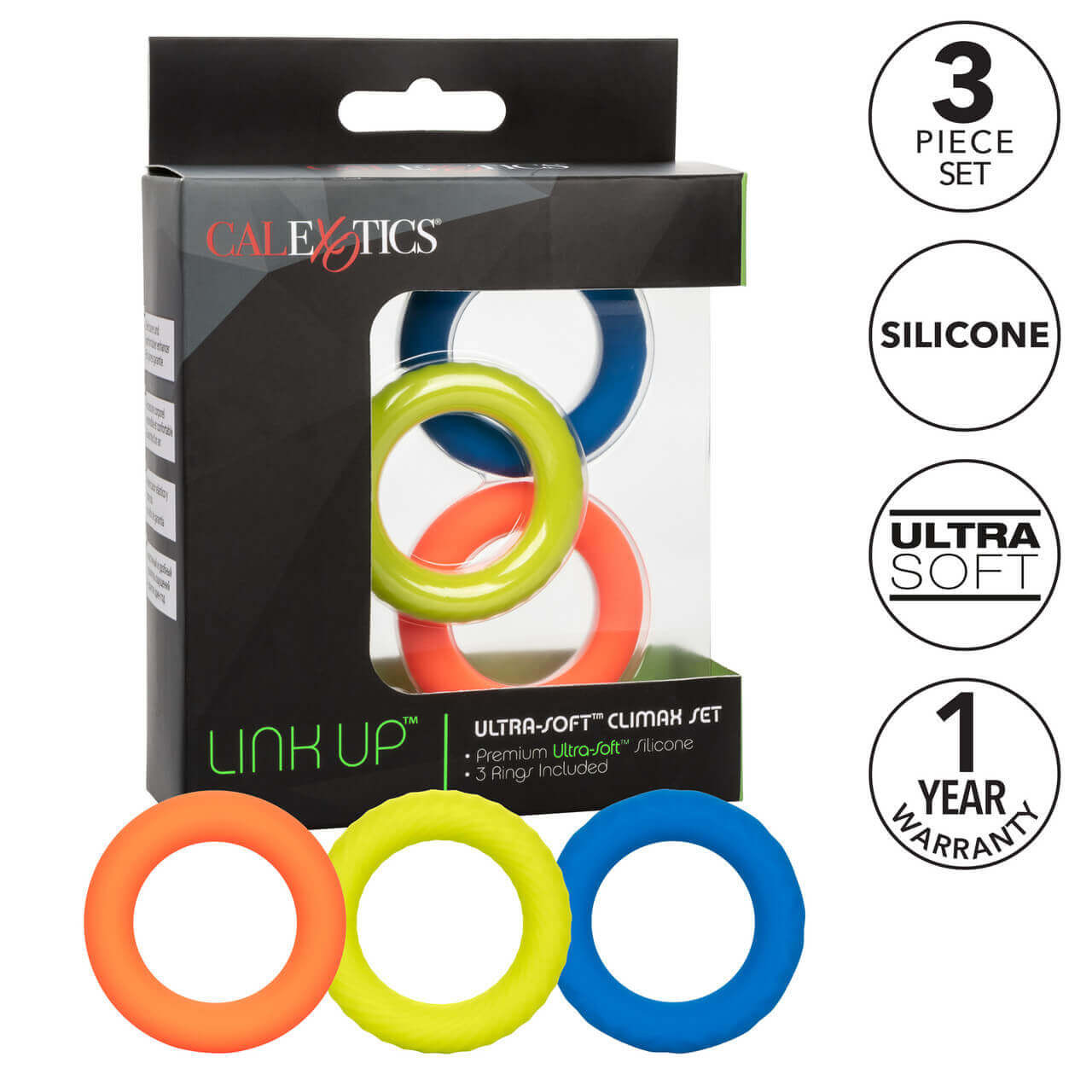 Calexotics Connect Couples Ring - Periwinkle main image 1