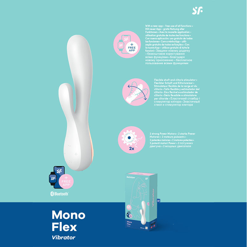 Buy Satisfyer Mono Flex Rechargeable Rabbit Vibrator Online | Condoms Australia Buy Satisfyer Mono Flex Rechargeable Rabbit Vibrator Online | Condoms Australia