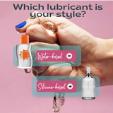 Silicone-based or Water-based Lubricant