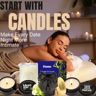 Start with a Candle | Best Massage Candles for Romantic Date Nights | Condoms Australia