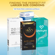 Finding Larger Size Condoms at Condoms Australia